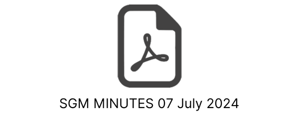 SGM MINUTES 07-07-2024